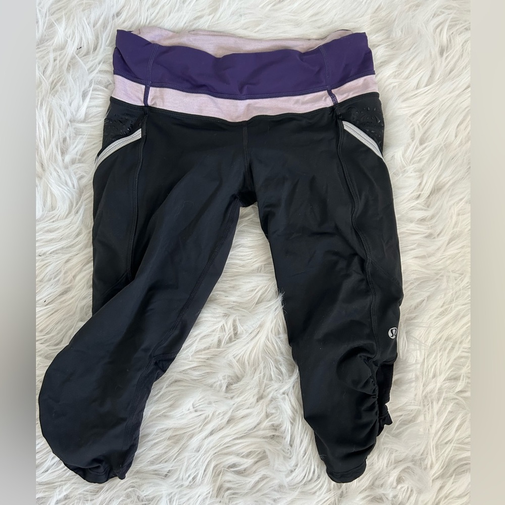 Lululemon cropped leggings size 6